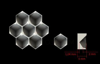 Geometrical panel (PGM_0191) 3D model for CNC machine